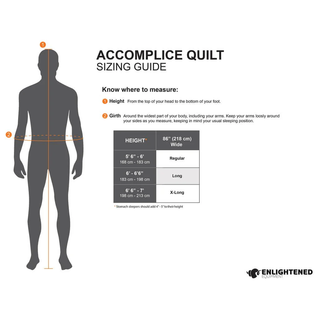 Enlightened Equipment Accomplice 2-Person quilt 20°F / -6°C - Image 9