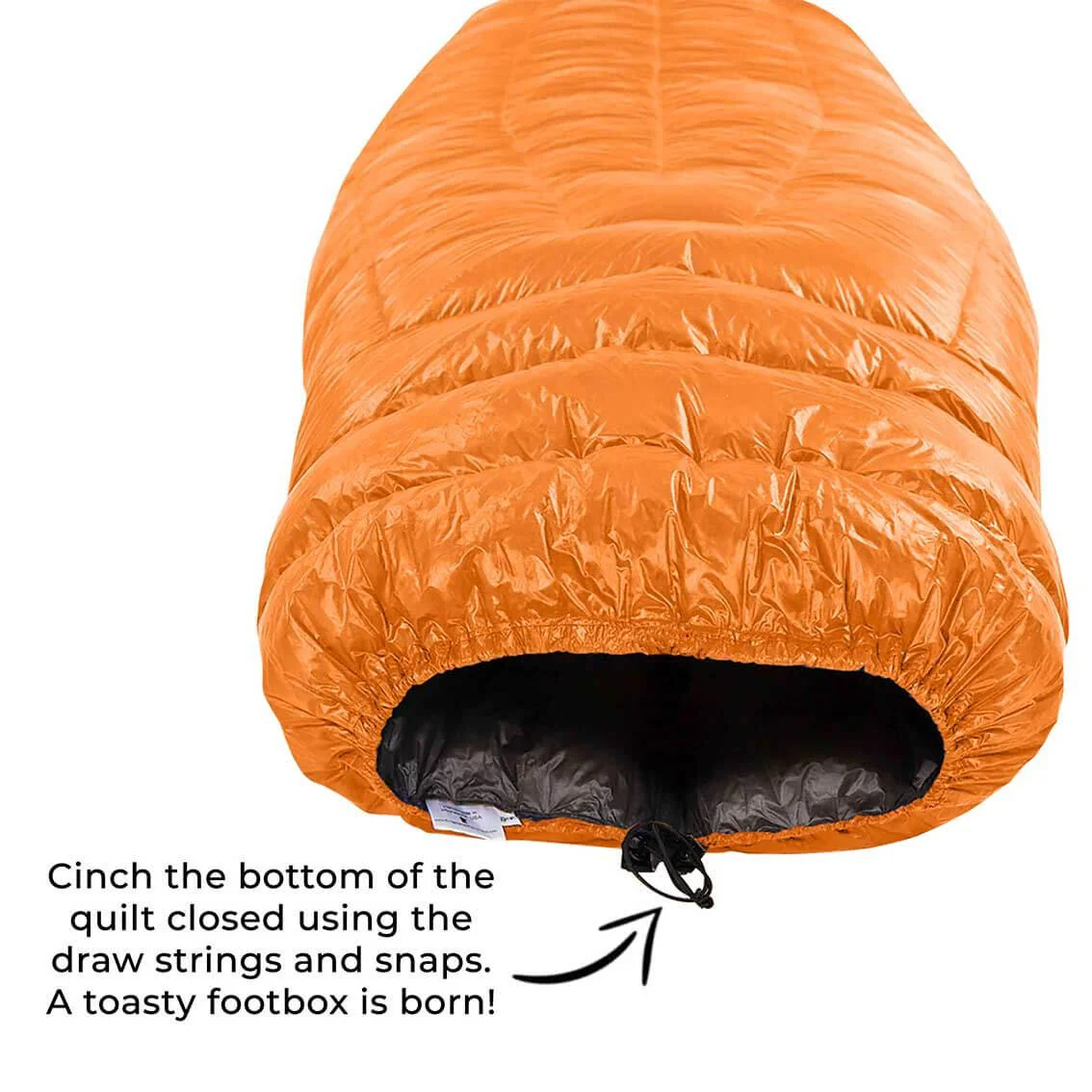 Enlightened Equipment Revelation Quilt 20°F / -6°C with draft collar - Image 8
