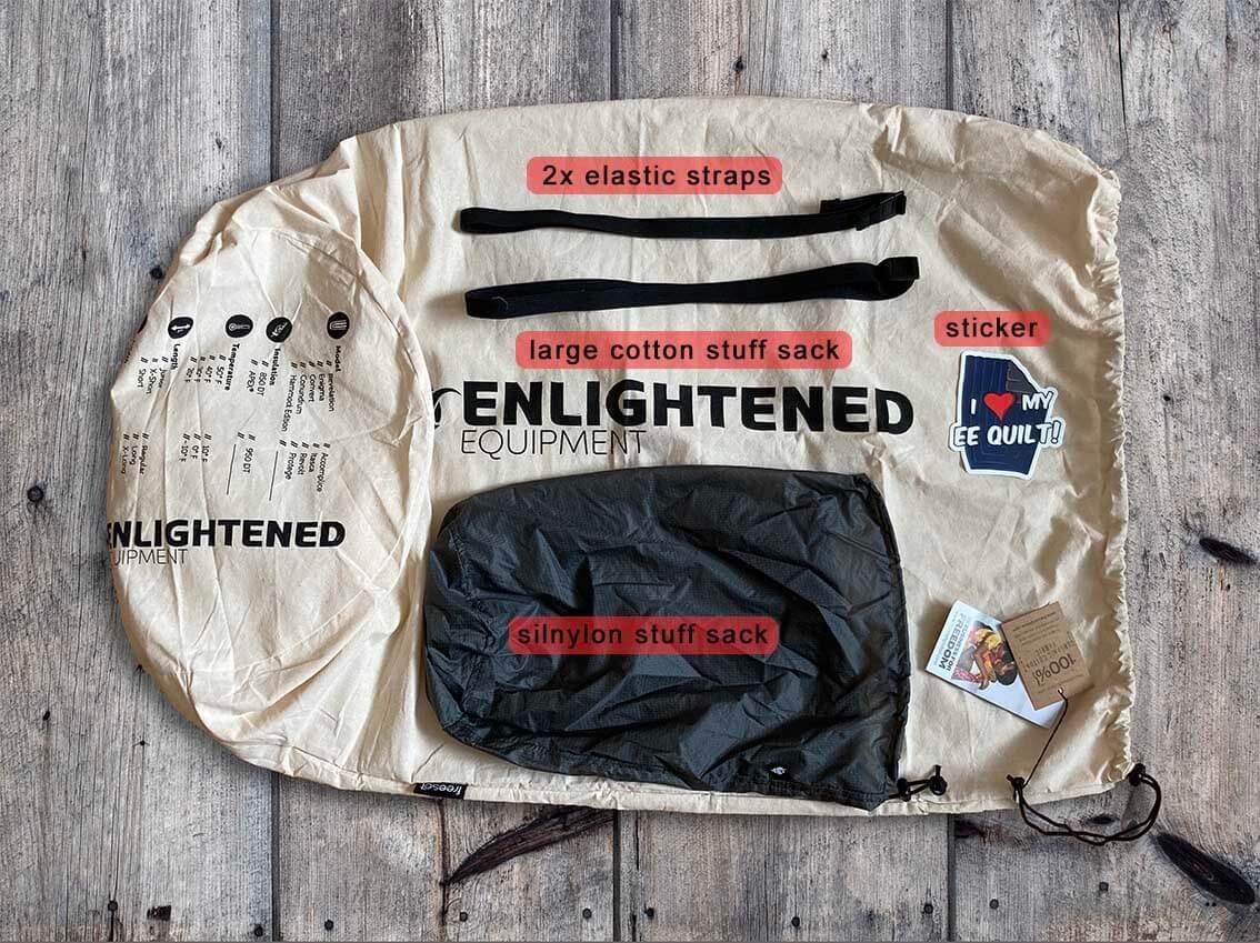 Enlightened Equipment Revelation Quilt 30°F / -1°C with draft collar - Image 12