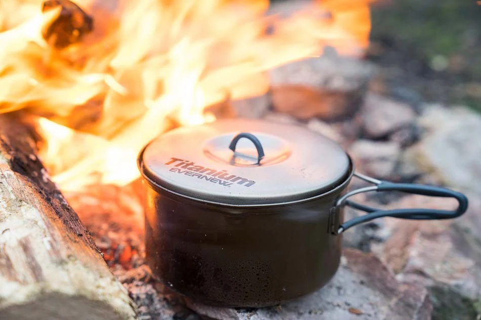 EVERNEW Ti Non-Stick Pot 900 (ECA422) - Image 4