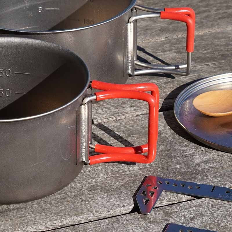 EVERNEW Ti Ultralight Pot 1300ml (ECA534) - Image 5