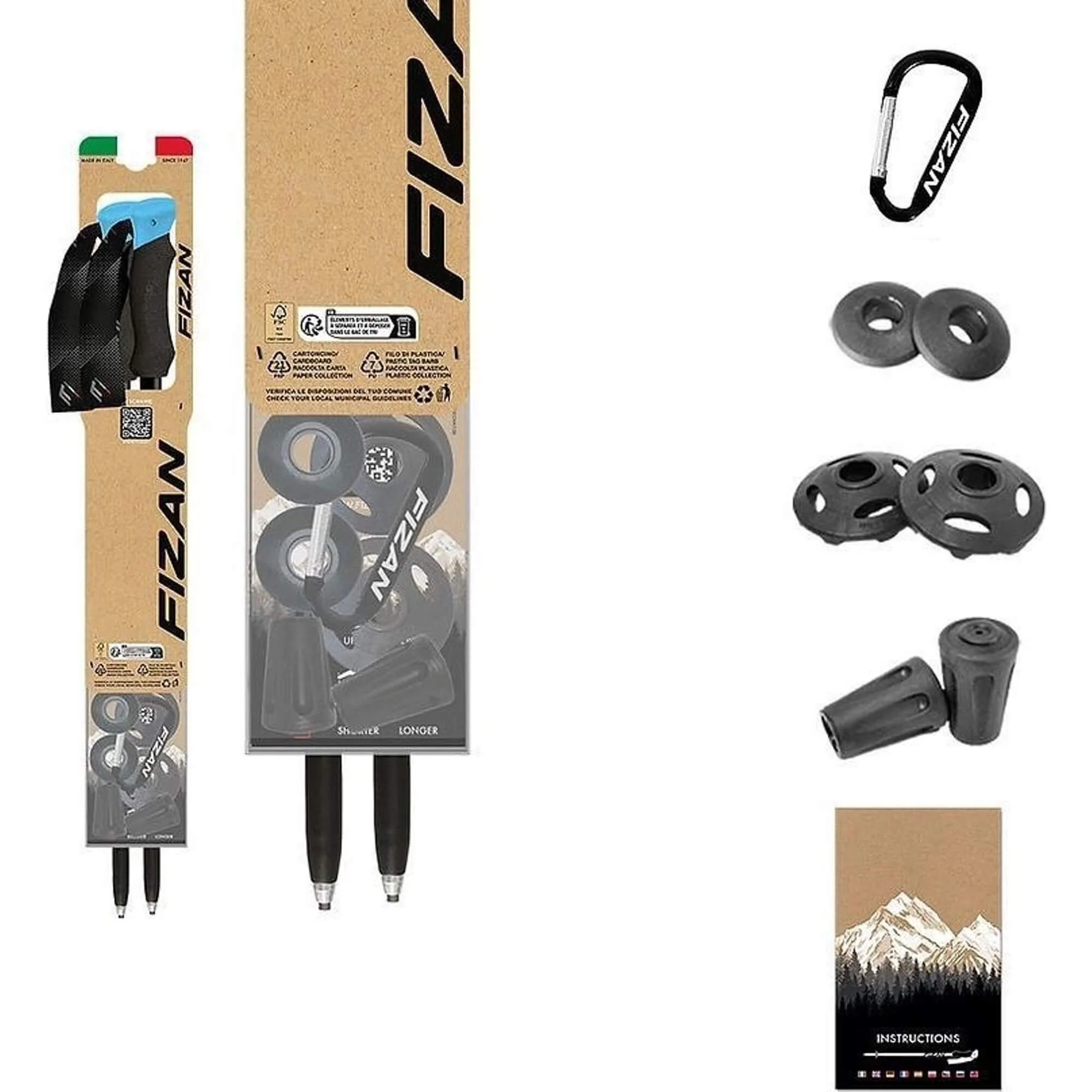 FIZAN Compact 4 Trekking Poles - Image 8