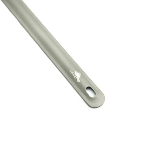 TOAKS Titanium Long Handle Spork with Polished Bowl (SLV-14) - Image 5